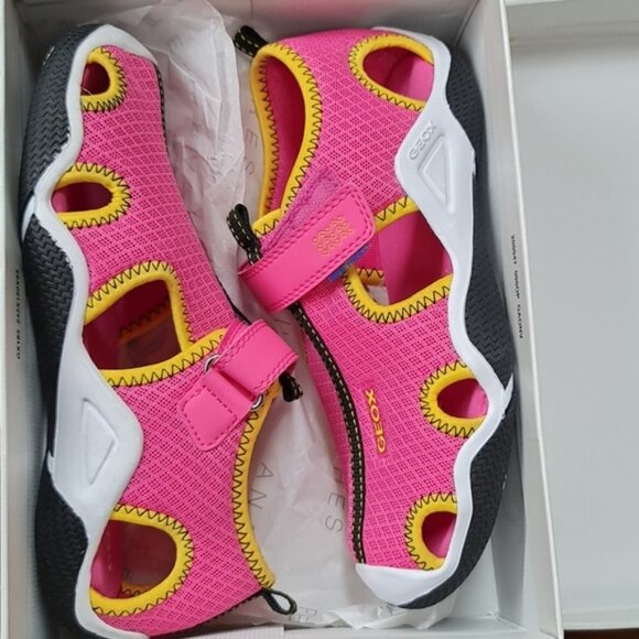 Geox Girls Wader Sandals J5208A - Picture 5 of 6